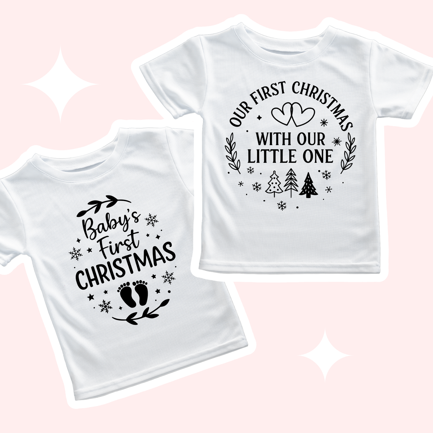 Our First Christmas Ornament SVG Bundle, Christmas Ornament SVG for Cricut, First Christmas in New Home Engaged Baby Parents Svg, Digital Download