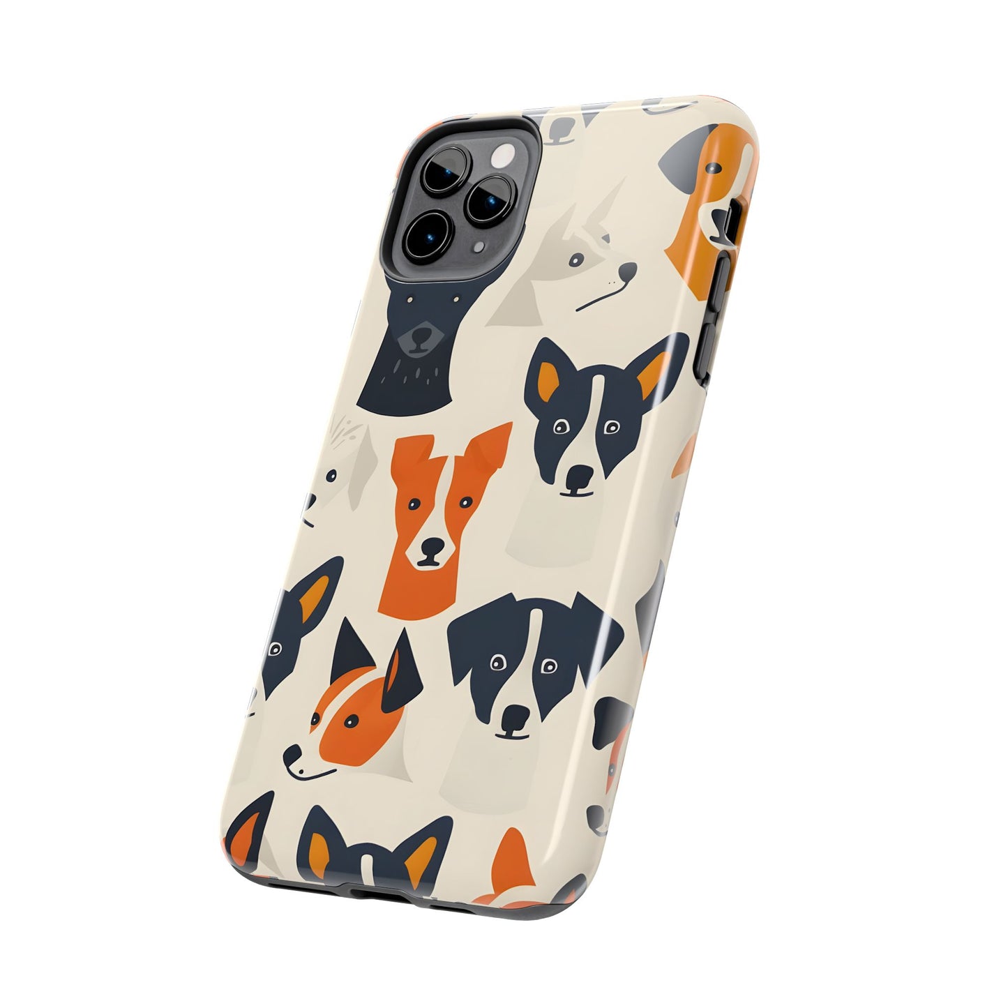 Cute Dog Illustration iPhone Case