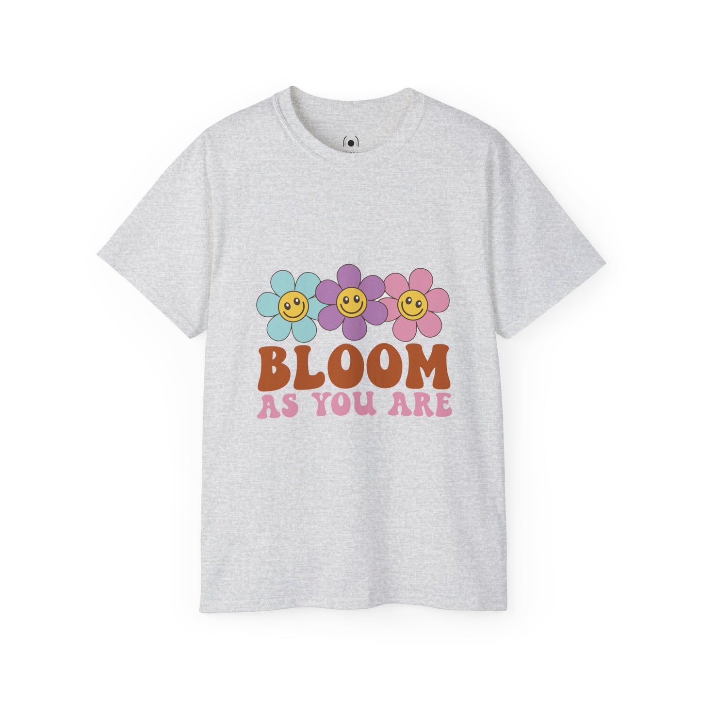 Florece como eres camiseta unisex ultra algodón