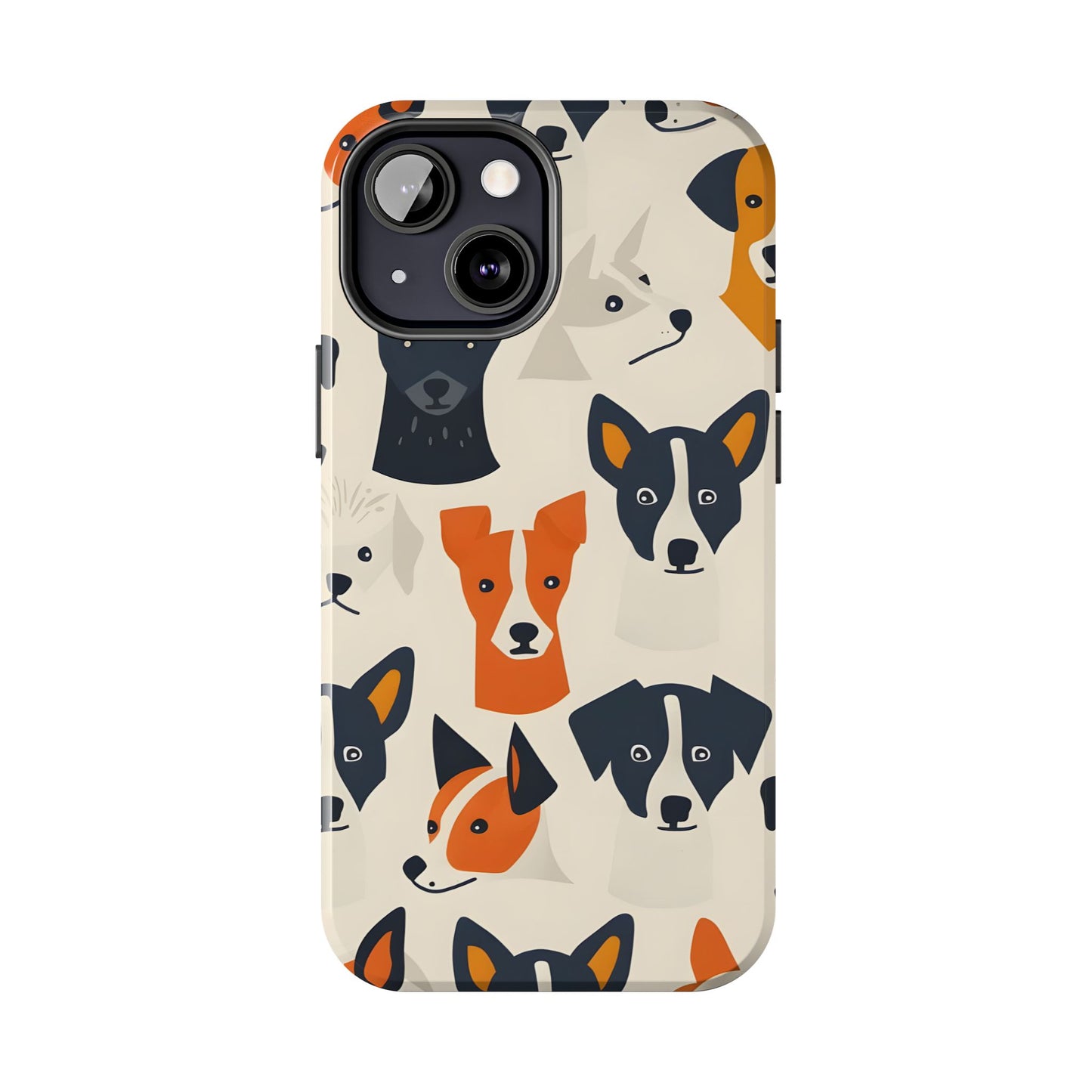 Cute Dog Illustration iPhone Case