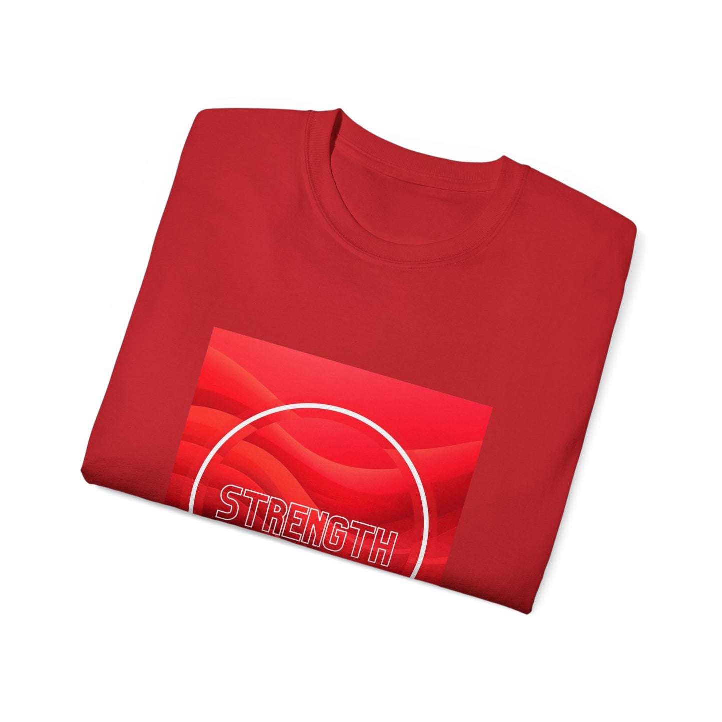 Red Aura Unisex Ultra Cotton T-Shirt