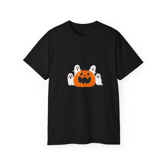 Halloween Ghost Unisex Ultra Cotton T-shirt