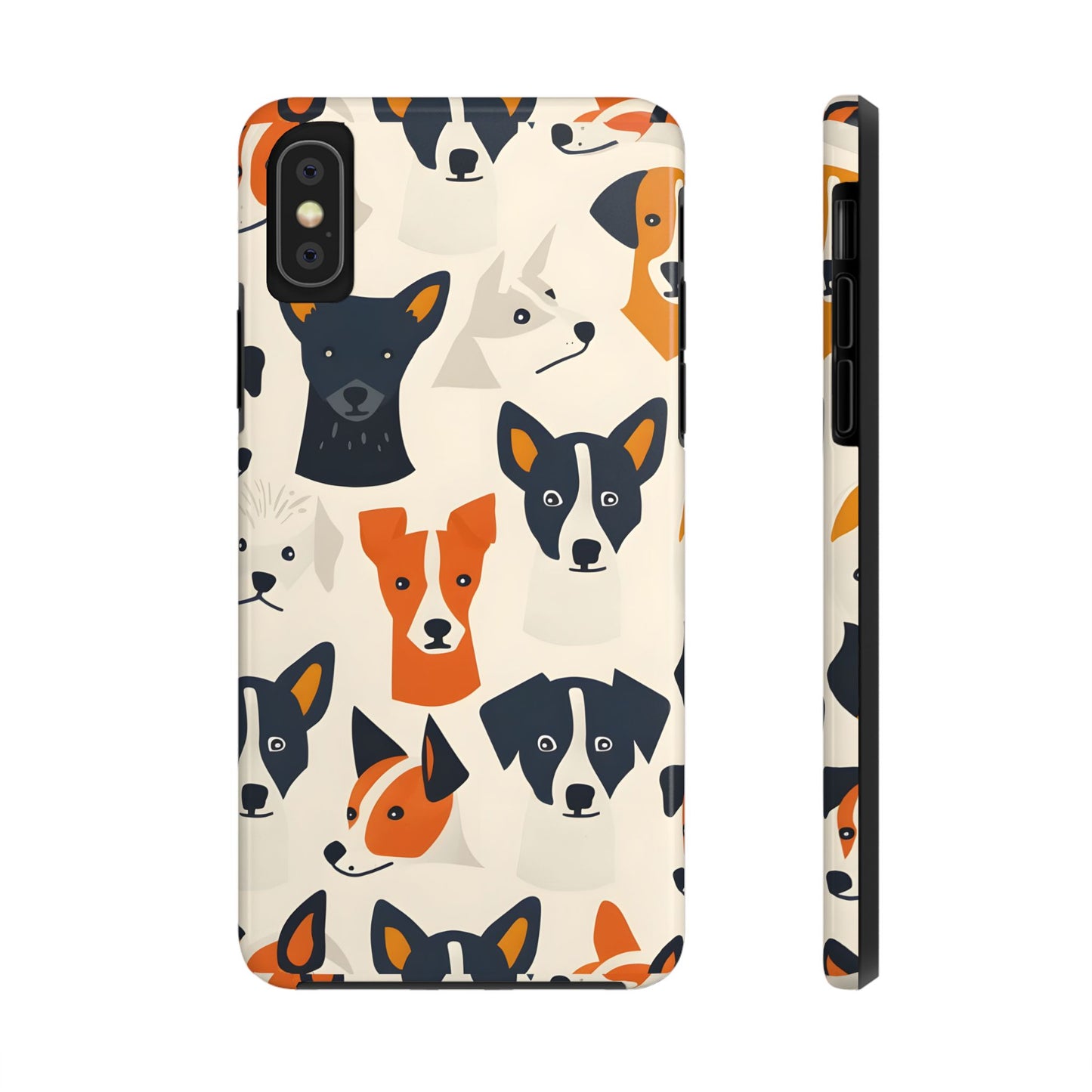 Cute Dog Illustration iPhone Case