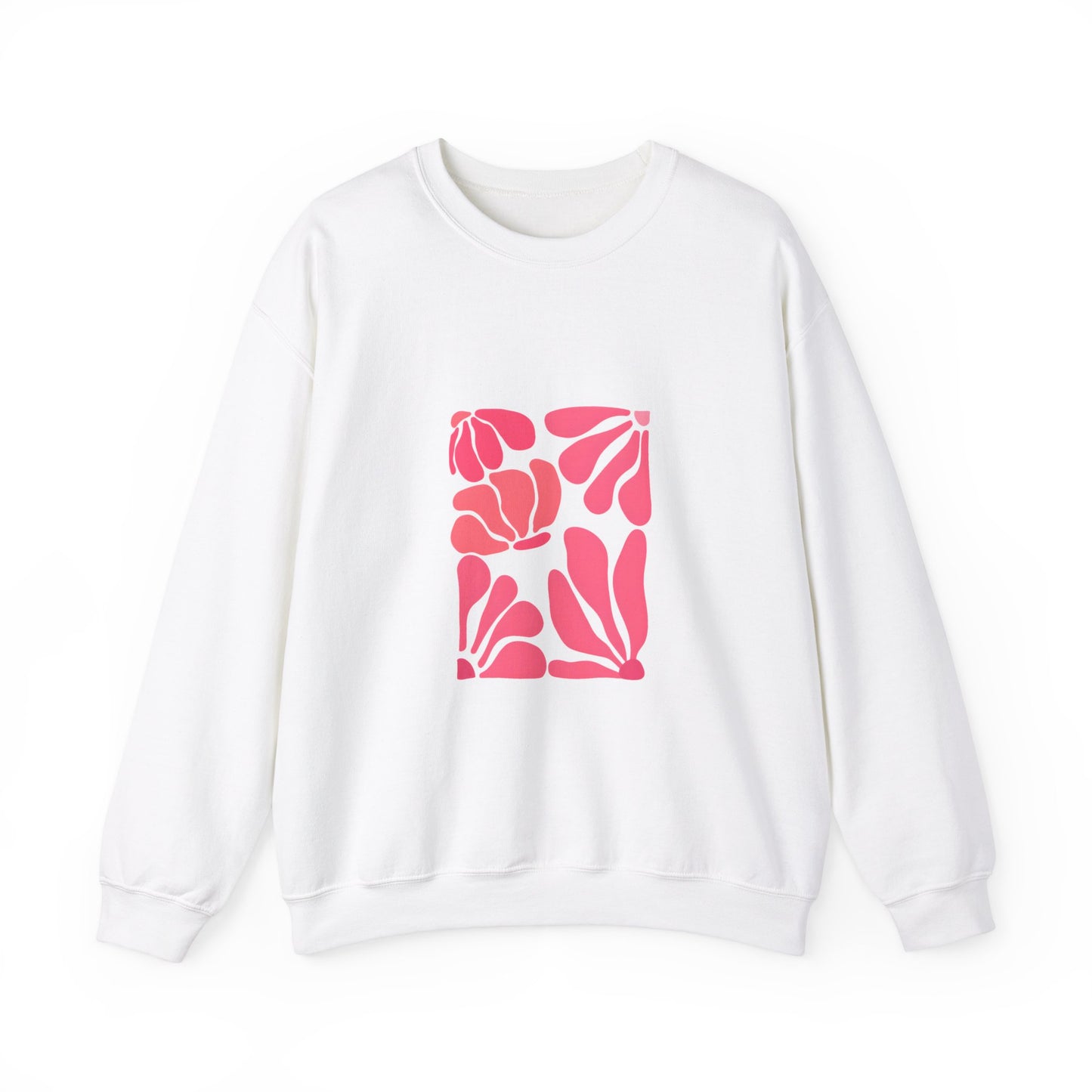 Floral Unisex Heavy Blend™ Crewneck Sweatshirt