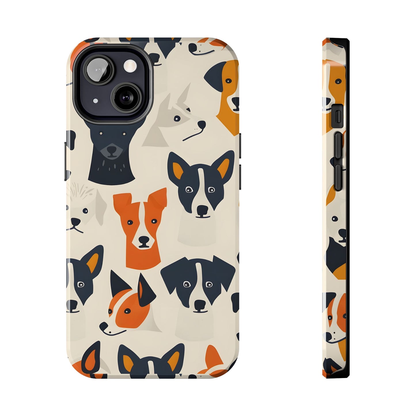 Cute Dog Illustration iPhone Case