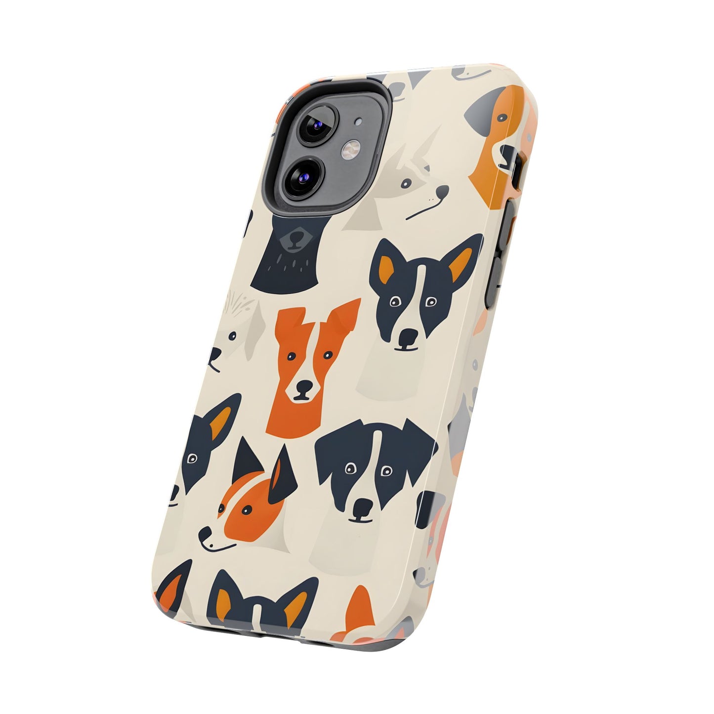 Cute Dog Illustration iPhone Case