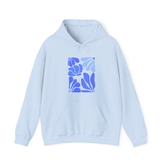 Blue Floral Sweatshirt