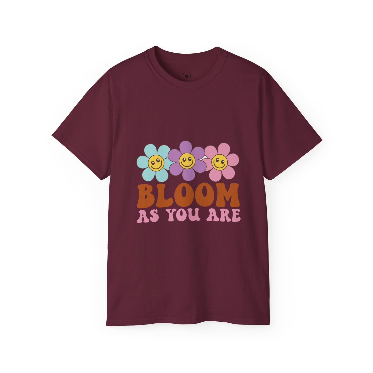 Bloom as you are T-shirt unisexe en coton ultra