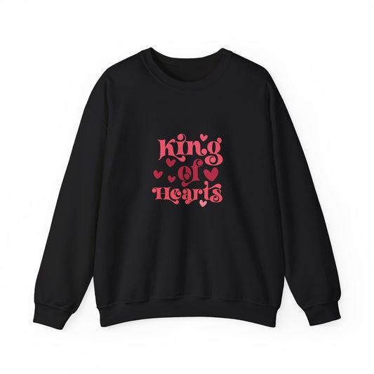 King of hearts Unisex Heavy Blend™ Crewneck Sweatshirt