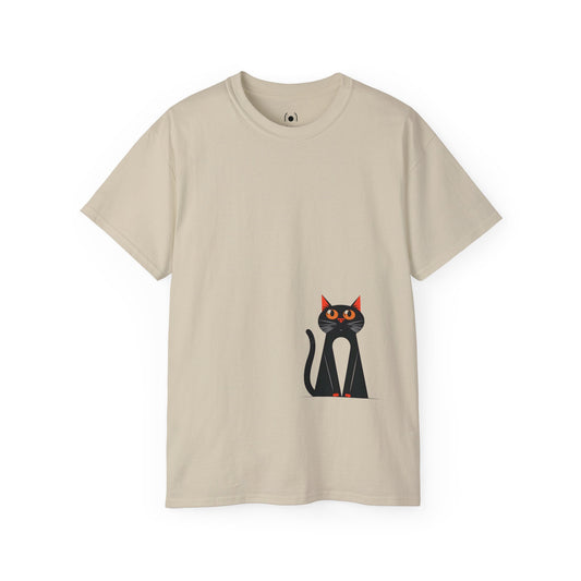 Black Cat Unisex Ultra Cotton T-shirt