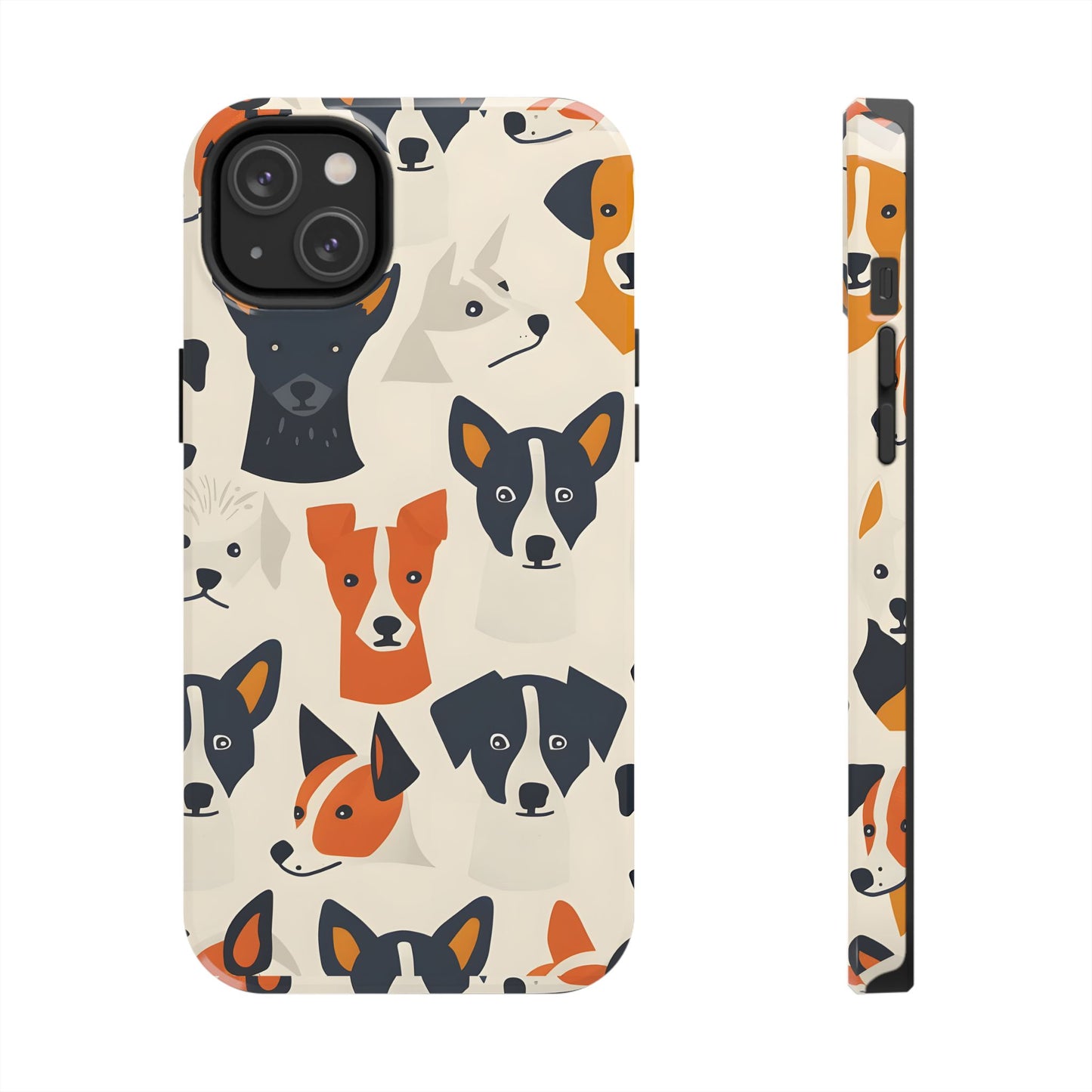 Cute Dog Illustration iPhone Case