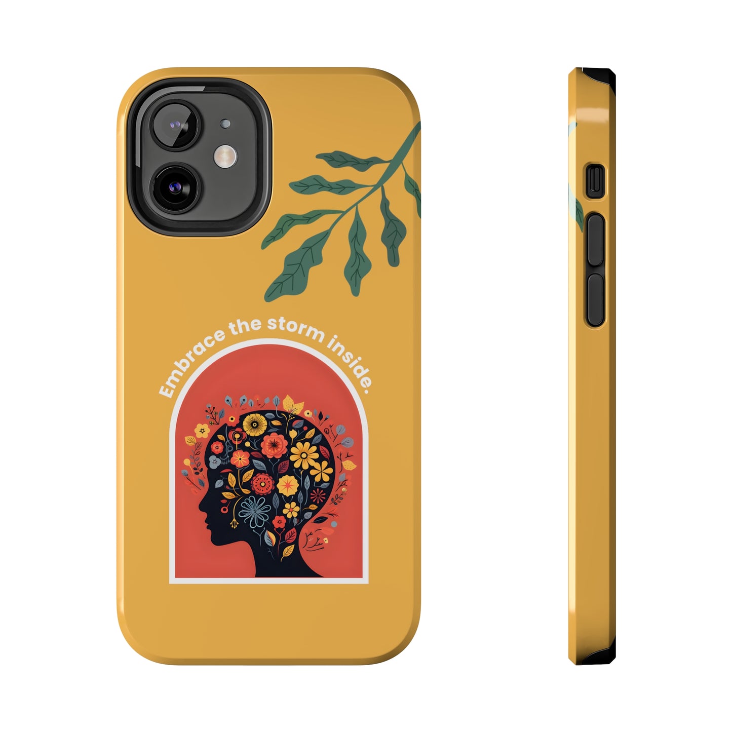 Embrace the Storm Inside Inspirational iPhone Case