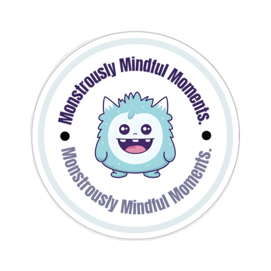 Friendly Mental health Monster Kiss-Cut Stickers