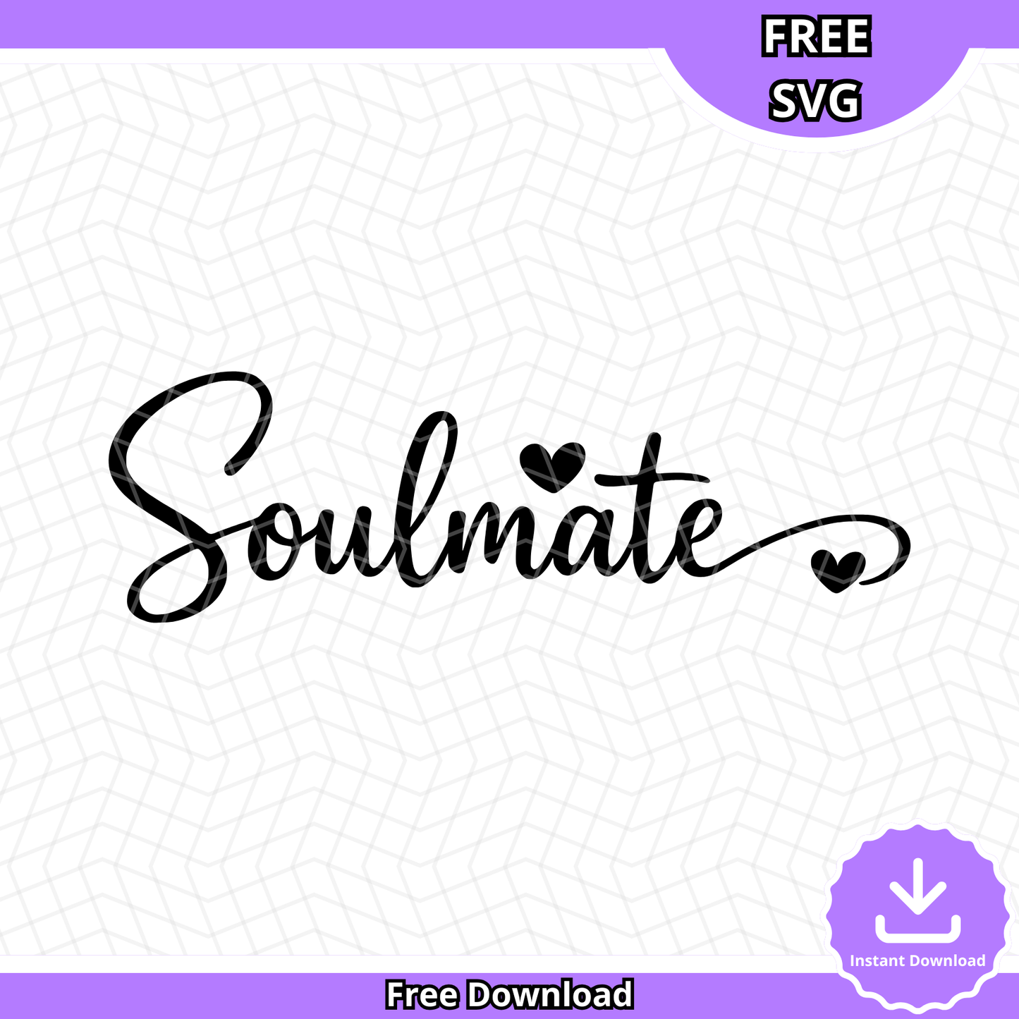 Soulmate SVG (Free Download)
