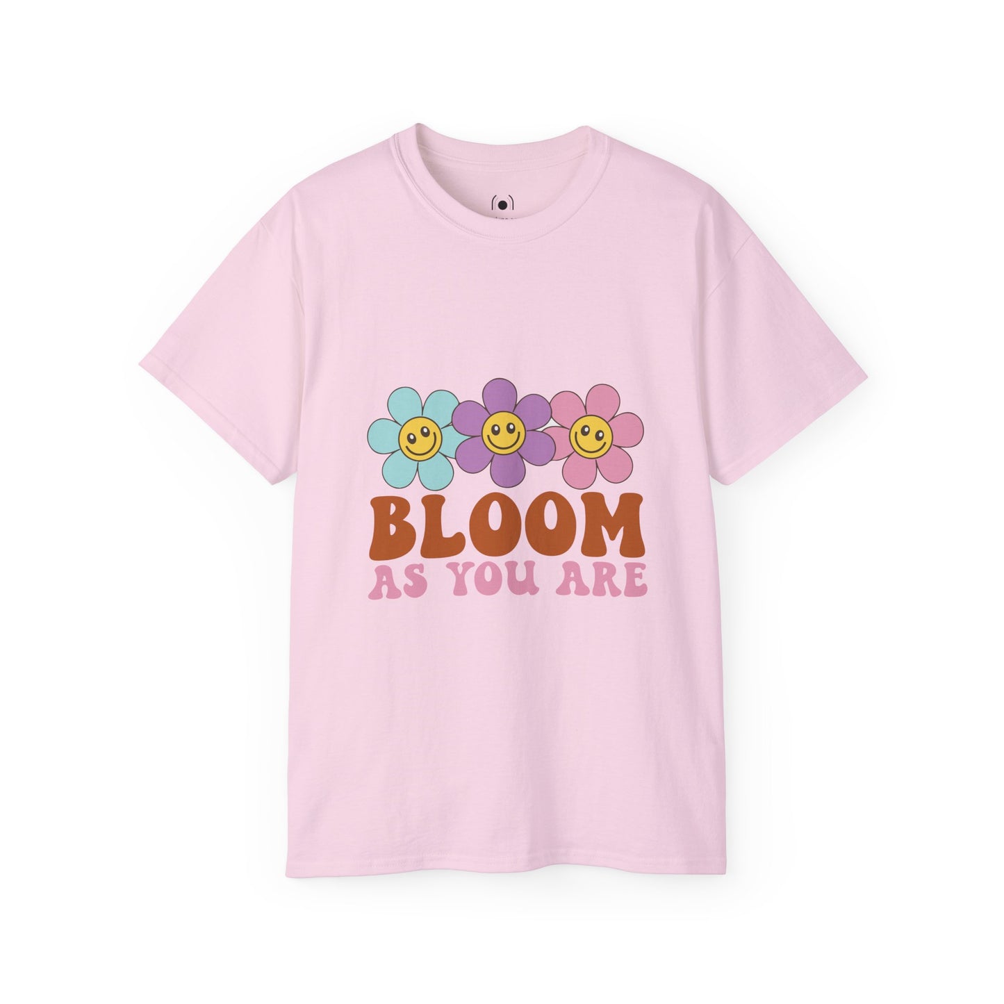 Bloom as you are T-shirt unisexe en coton ultra