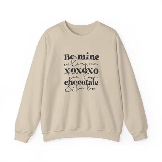 Be Mine Sweat-shirt à col rond unisexe Heavy Blend™