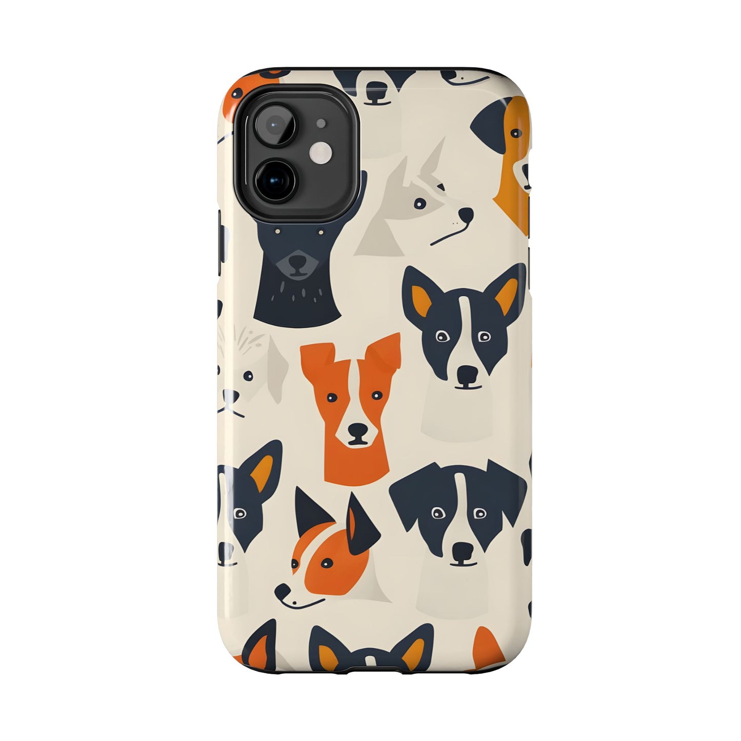 Cute Dog Illustration iPhone Case