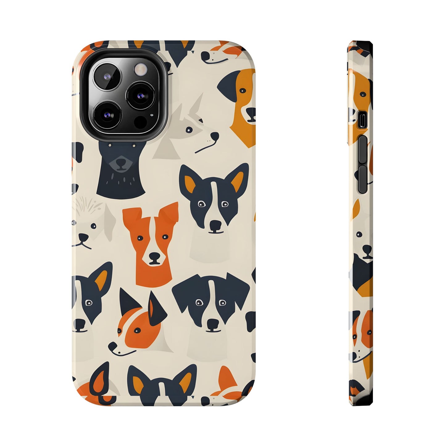 Cute Dog Illustration iPhone Case