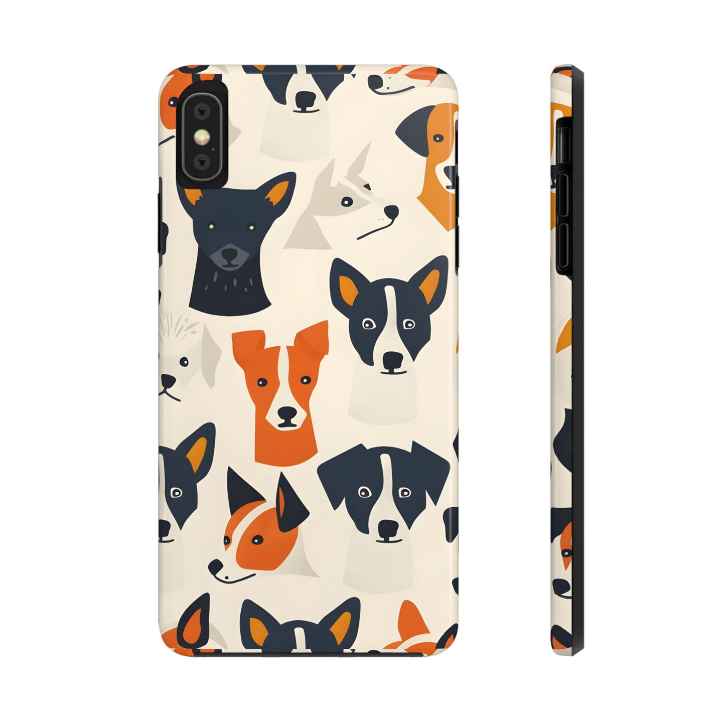 Cute Dog Illustration iPhone Case