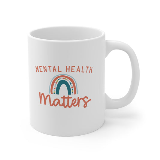 La santé mentale compte 11oz Mug