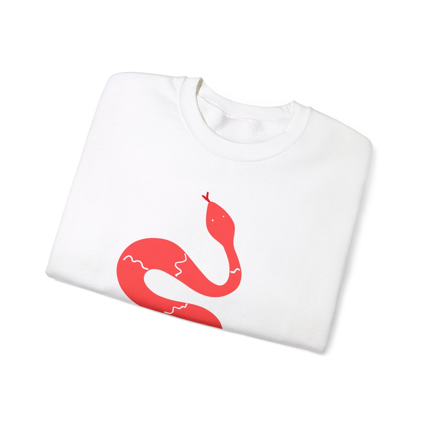 Red Snake Unisex Heavy Blend™ Crewneck Sweatshirt