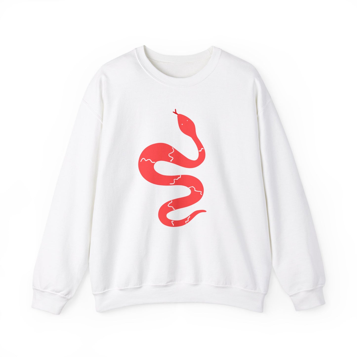 Red Snake Unisex Heavy Blend™ Crewneck Sweatshirt