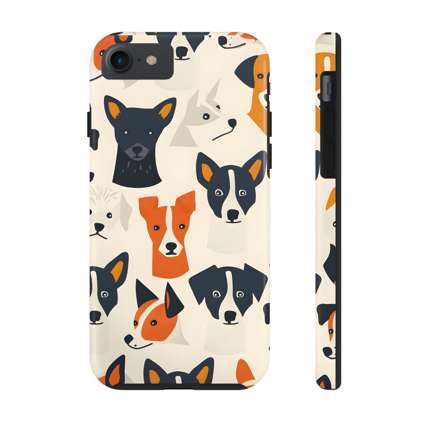 Cute Dog Illustration iPhone Case