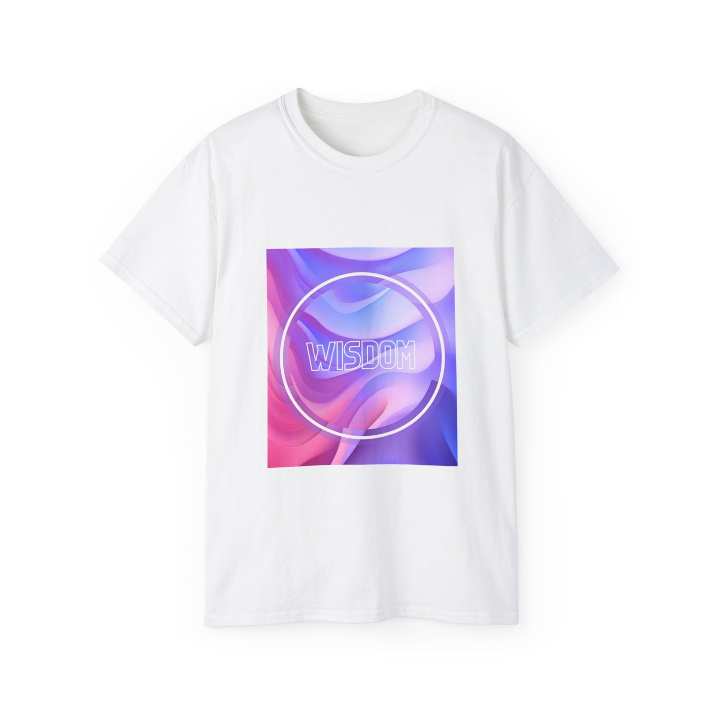 Camiseta de algodón ultra unisex Purple Aura