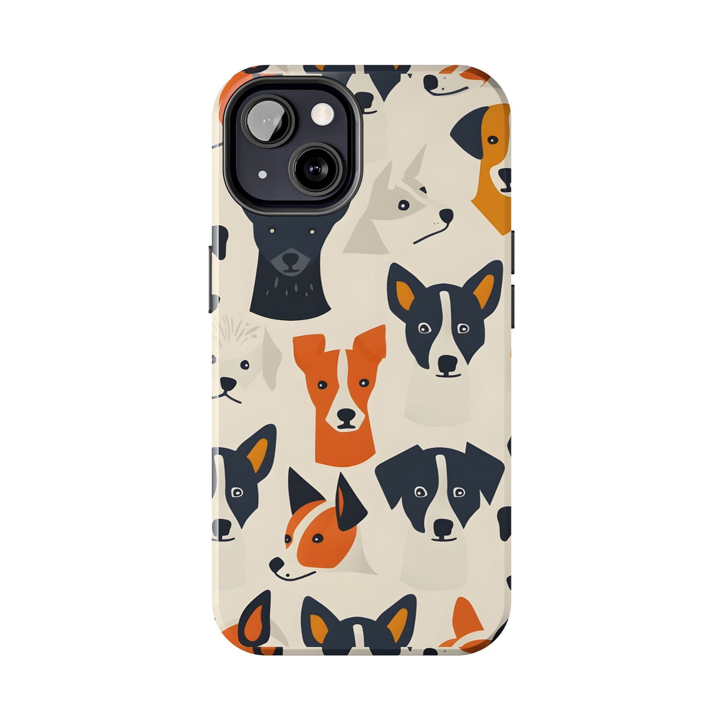 Cute Dog Illustration iPhone Case