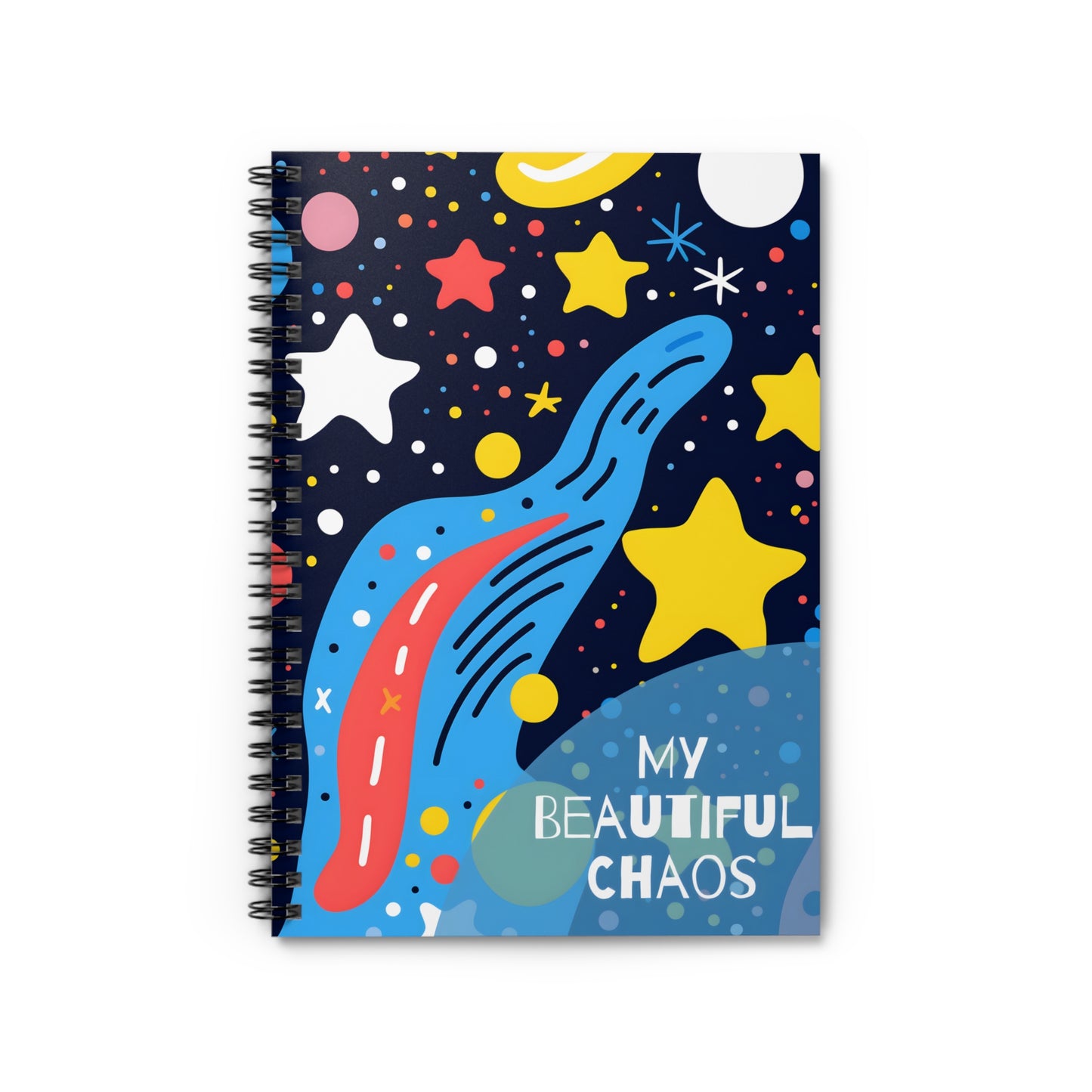 My Beautiful Chaos Spiral Notebook