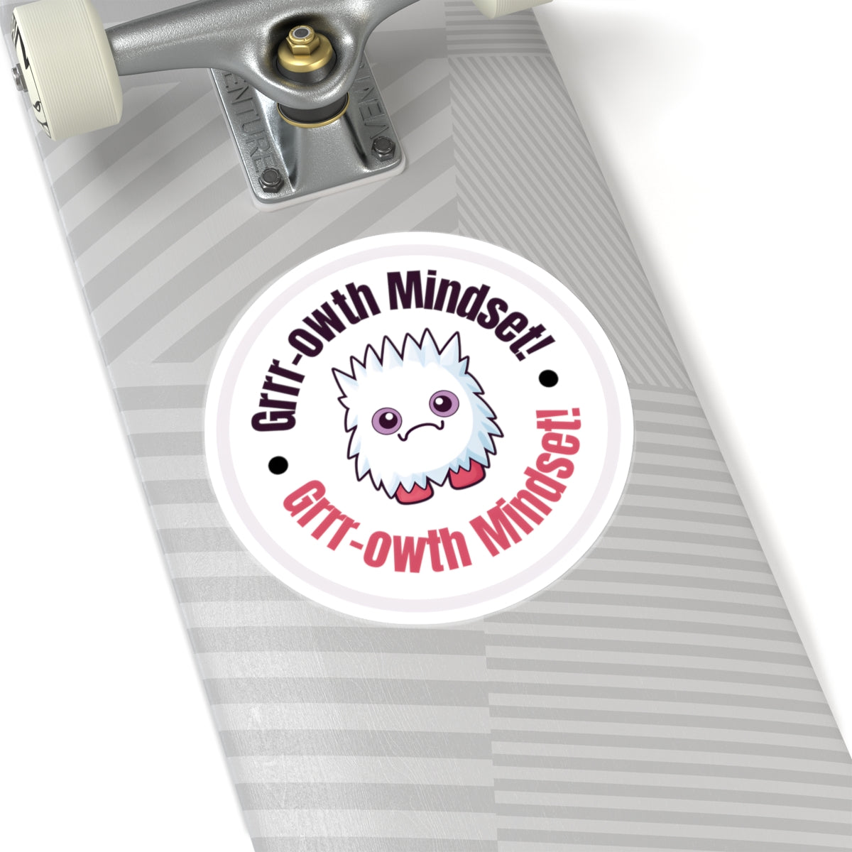 Grr-owth Mindset Kiss-Cut Stickers