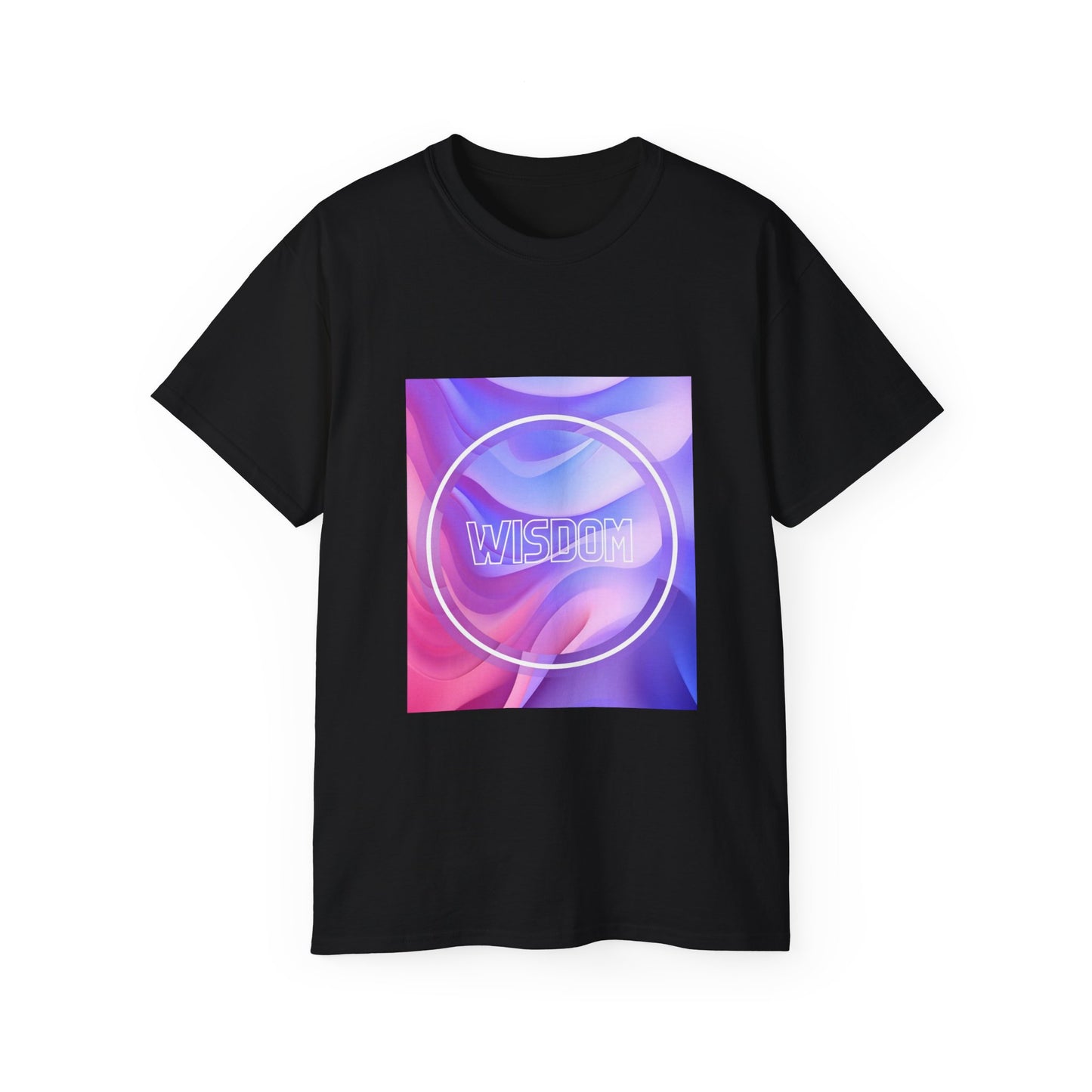 Camiseta de algodón ultra unisex Purple Aura