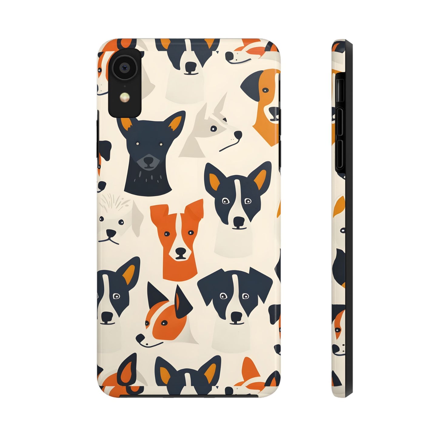 Cute Dog Illustration iPhone Case