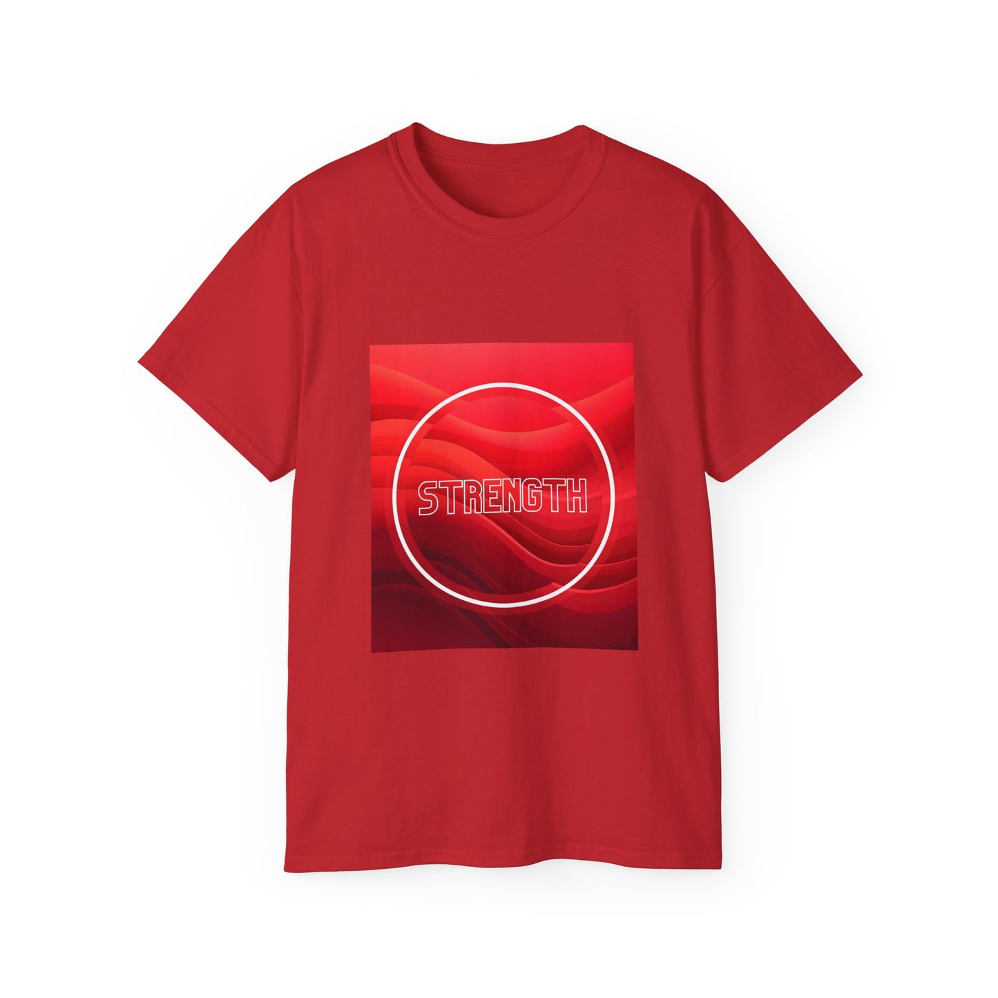 Red Aura Unisex Ultra Cotton T-Shirt