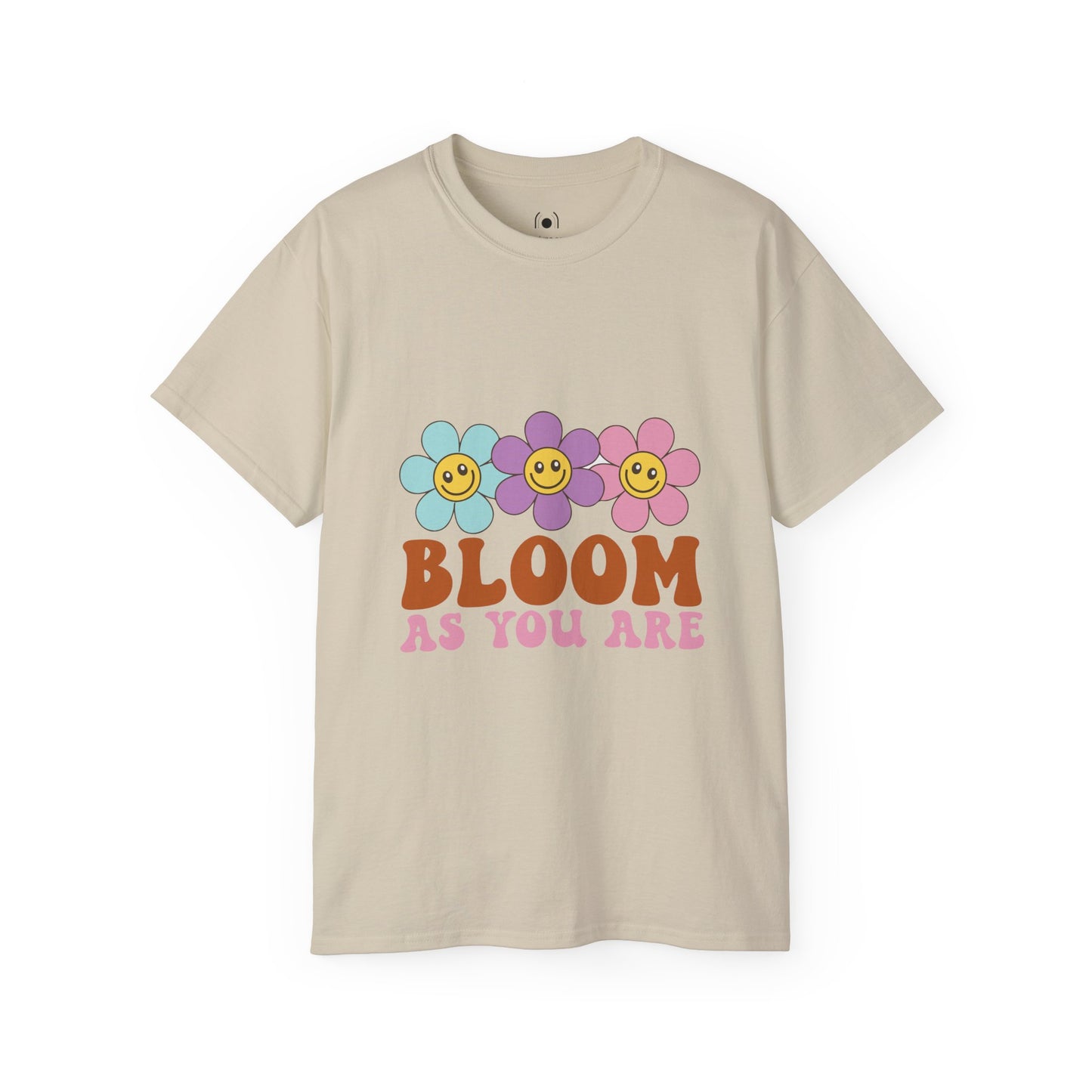 Bloom as you are T-shirt unisexe en coton ultra