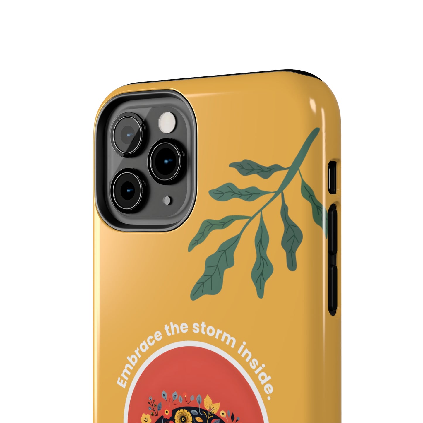 Embrace the Storm Inside Inspirational iPhone Case