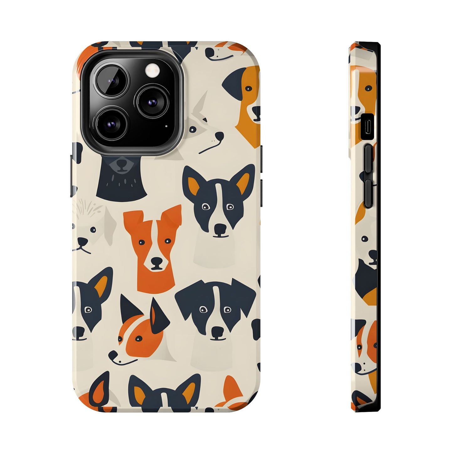 Cute Dog Illustration iPhone Case