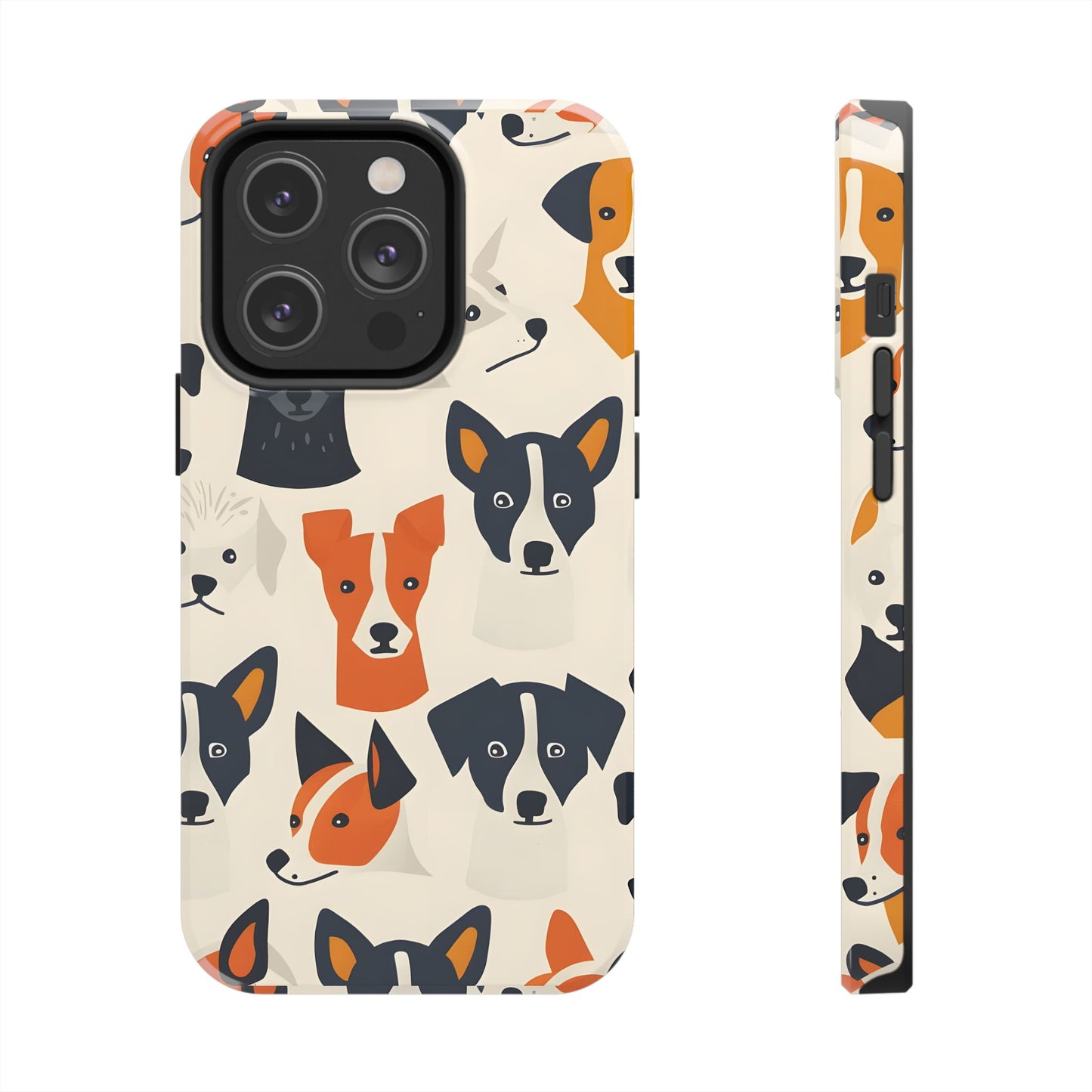 Cute Dog Illustration iPhone Case