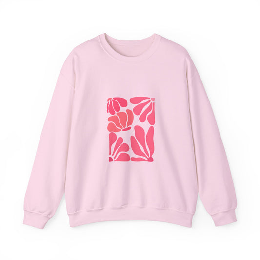 Floral Unisex Heavy Blend™ Crewneck Sweatshirt