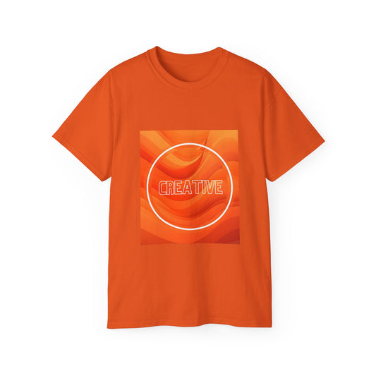 Orange aura Unisex Ultra Cotton Tee