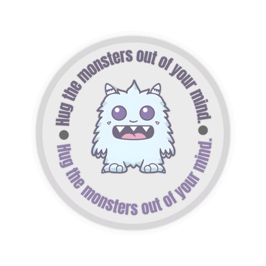 Hug the monsters Kiss-Cut Stickers