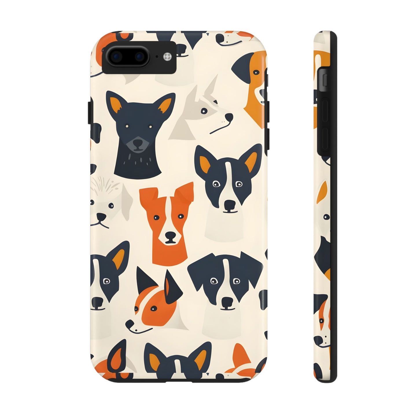 Cute Dog Illustration iPhone Case