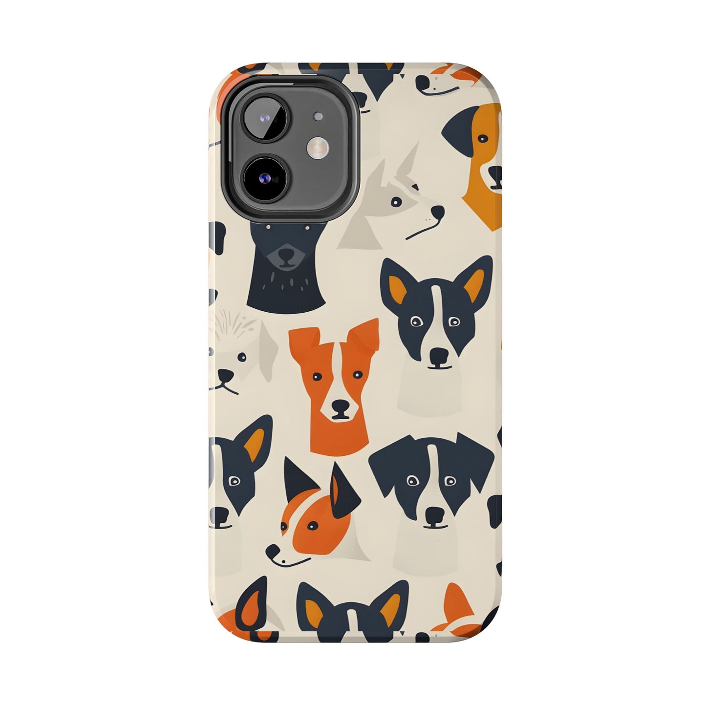 Cute Dog Illustration iPhone Case