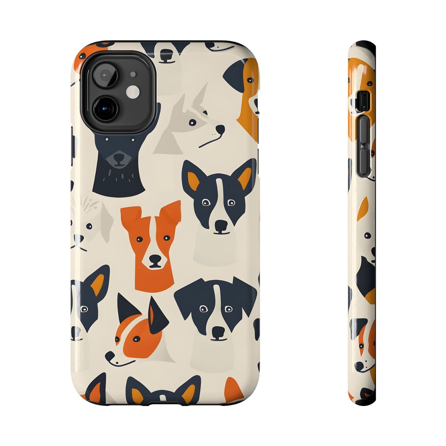 Cute Dog Illustration iPhone Case