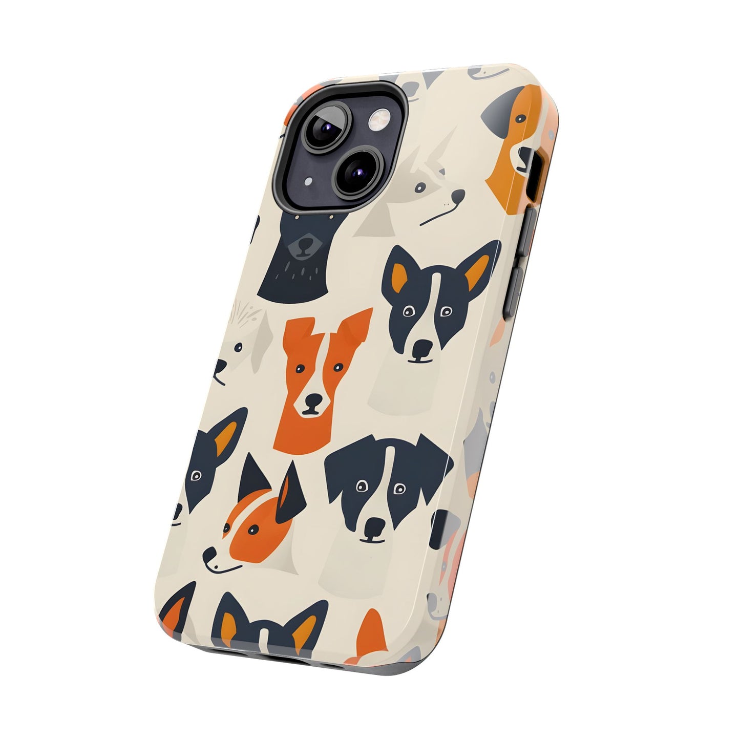 Cute Dog Illustration iPhone Case