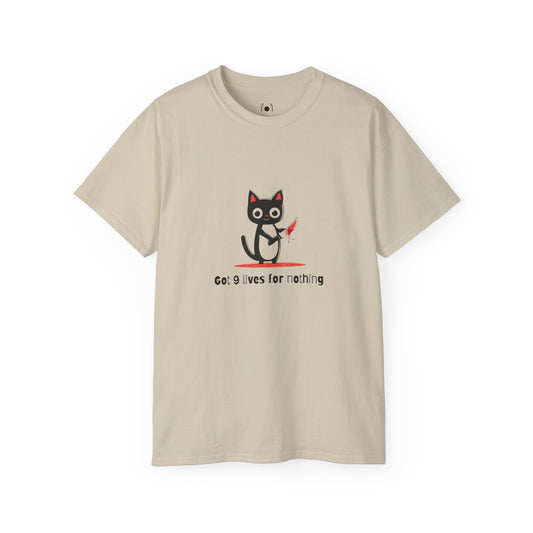 Nine Lives, One Knife Unisex Ultra Cotton T-shirt