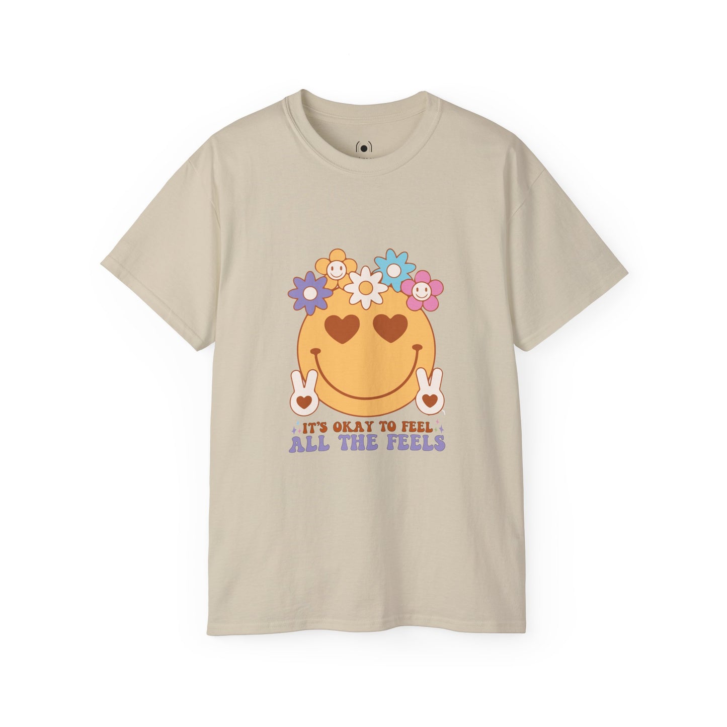 Está bien sentir todos los sentimientos Camiseta unisex ultra algodón