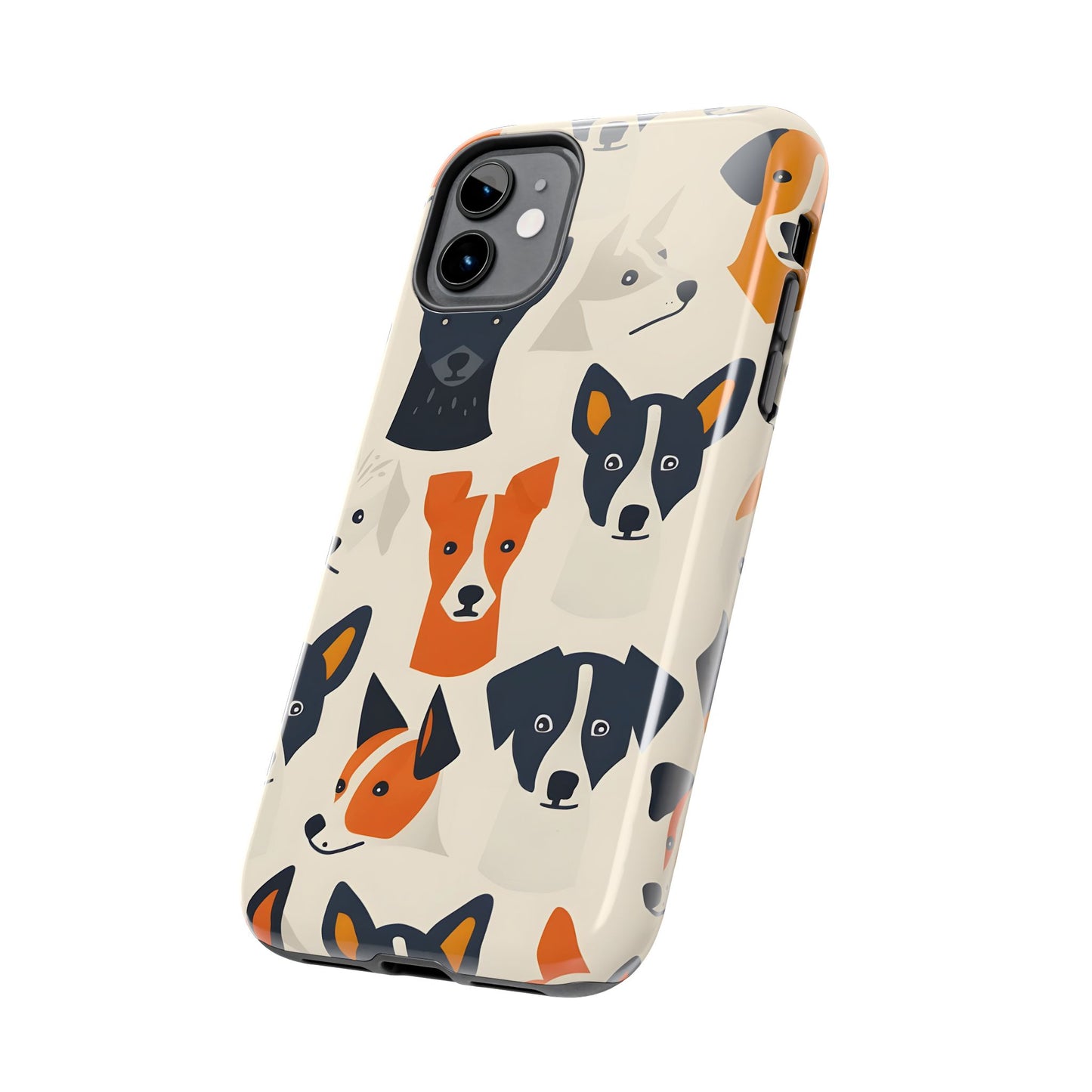 Cute Dog Illustration iPhone Case