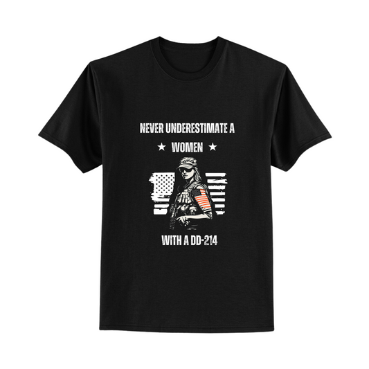 Woman Veteran T-Shirt | Proudly Honor Women Veterans Tee
