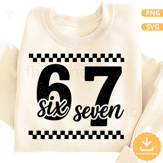67 Six Seven SVG PNG, 67 Days of School Shirt Design, Funny School SVG, Teacher Student Graduation Cut File